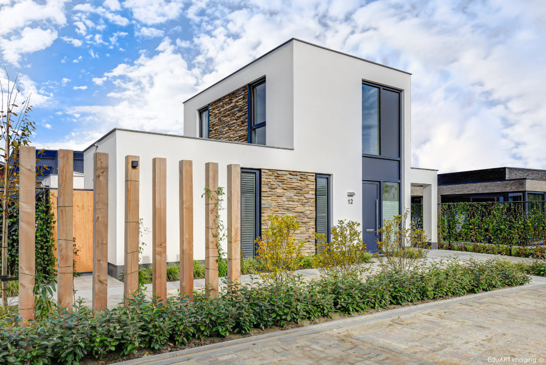 Ontwerp compacte villa