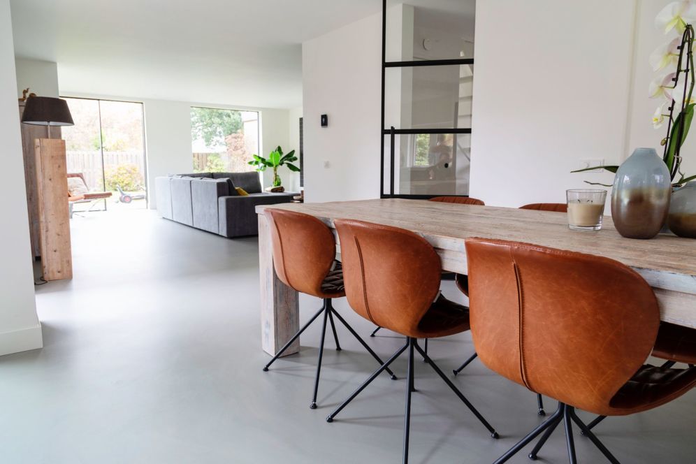 Gietvloer in je woonkamer