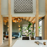 Bijzondere houten woning in de polder-Brandvries-duurzame houten woning,houten huis modern ontwerp,houten villa moderne architectuur,houten woning architectuur,keuken,moderne houten woning-Duurzame houten woning in het polderlandschap | Licht & ruimtelijk-OBLY
