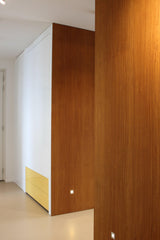 Centraal blok in kunstzinnig appartement-INGE BOUMAN INTERIEUR | ARCHITECTUUR-Badkamer,Boekenkast,Centraal,Kleine ruimte-Centraal blok in kunstzinnig appartement-OBLY