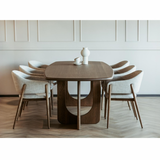 Deense ovale eettafel van eiken in walnootkleur-Lijn M-Deense ovale eettafel,Design eettafel,Eetkamer,eettafel,Eiken eettafel,Houten eettafel,Massief eiken tafel,Ovale eettafel eiken,Walnoot eettafel-Deense ovale eettafel eiken – walnoot-OBLY