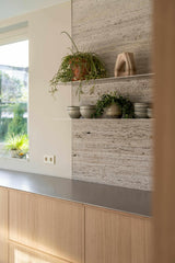 Droomkeuken met prachtige natuursteen.-Studio Broersen-Keuken-Droomkeuken met prachtige natuursteen.-OBLY