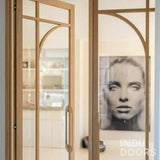 Dubbele eiken scharnierdeuren-INDU DOORS-binnendeuren,dubbele deur,eikenhout,Entree,hal,luxe afwerking,scharnierdeur,trap-Dubbele eiken scharnierdeuren-OBLY