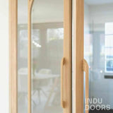 Dubbele eiken scharnierdeuren-INDU DOORS-binnendeuren,dubbele deur,eikenhout,Entree,hal,luxe afwerking,scharnierdeur,trap-Dubbele eiken scharnierdeuren-OBLY