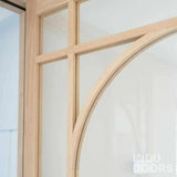 Dubbele eiken scharnierdeuren-OBLY-Entree,hal,trap-Dubbele eiken scharnierdeuren-OBLY