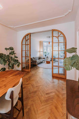 Dubbele scharnierdeuren met getoogde vaste zijlichten-INDU DOORS-ENTREE / HAL / TRAP-Dubbele scharnierdeuren met zijlichten-OBLY