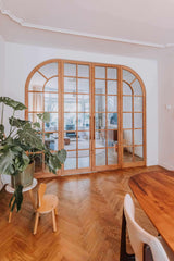 Dubbele scharnierdeuren met getoogde vaste zijlichten-INDU DOORS-ENTREE / HAL / TRAP-Dubbele scharnierdeuren met zijlichten-OBLY