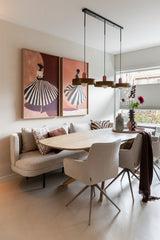 Eiken binnendeur met boog in modern interieur-archidoors-Binnendeur met glas,Boogdeur,Design deur,eiken,Eiken binnendeur,Glasdeur,Houten deur op maat,Interieur,Keuken,keukenontwerp,Maatwerk deur,maatwerkdeur,Woonkamer-OBLY