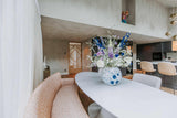 Eiken taatsdeur met custom made design-INDU DOORS-custom design,eikenhout,luxe afwerking,moderne deuren,Taatsdeur,Woonkamer-Eiken taatsdeur met custom made design van Indu Doors-OBLY