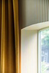 Complete raamdecoratie en traploper op maat voor een woning in Amerongen