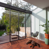 Glazen aanbouw aan herenhuis in Rotterdam-Kralingen-Studio Gers-#Herenhuis,glazen aanbouw,herenhuis Rotterdam,Kralingen,stalen kozijnen,Studio Gers-Glazen aanbouw herenhuis Rotterdam-Kralingen | Studio Gers-OBLY