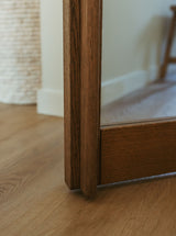 Maatwerk keuken met houten boogdeur