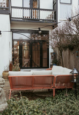 Houten boogdeur en voordeur op maat