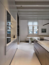 Historie & Modern Comfort in een 19-eeuwse villa in de bossen van Utrecht-RUIM STUDIO-Keuken,Villa,Woonkamer-Historie en Modern Comfort in een Utrechtse Bosvilla-OBLY