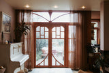 Houten boogdeur en voordeur op maat-archidoors-Binnendeur,Binnendeur met glas,Boogdeur,Buitendeur,Design deur,Designerdeur,deuren,Eetkamer,Entree hal trap,Glasdeur,Houten boogdeur,Houten buitendeur,Maatwerk deur,Voordeur op maat,Woonkamer-Maatwerk Houten binnendeur en voordeur op maat-OBLY
