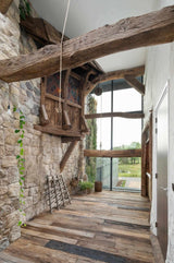 Interieur met prachtige Franse kalkstenen-Van den Heuvel & Van Duuren-Entree,Hal,Trap-Middeleeuws interieur met prachtige natuurstenen-OBLY