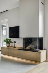 Interieurontwerp nieuwbouw villa-CM Interieurarchitecten-woonkamer-Nieuwbouw villa met slimme indeling en eigentijdse stijl-OBLY