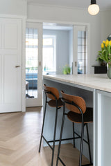 Jaren ’30 Woning Amersfoort-In je sas interieur-eethoek,keuken,woonkamer-Jaren ’30 Woning in Amersfoort – Ruime Woonkeuken & Maatwerk-OBLY