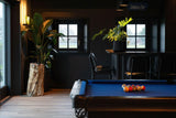 Kantoorbar met biljartkamer en luxe toiletruimte-MV interieurdesign-Biljartkamer,Luxe toilet,Maatwerk interieur,Woonboerderij-Woonboerderij Obdam-OBLY