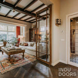 Karakteristieke villa met houten taatsdeuren-INDU DOORS-eikenhout,Entree,hal,luxe afwerking,moderne villa,trap-Karakteristieke villa met houten taatsdeuren -OBLY