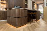 Keuken en Werkkamer Bergen op Zoom-OBLY-Luxe notenhouten keuken-OBLY