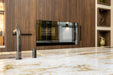 Keuken en Werkkamer Bergen op Zoom-OBLY-Luxe notenhouten keuken-OBLY