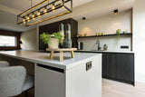 Keukeninstallatie met PVC-vloer – Modern en Functioneel-Morss Kitchen-Keuken-OBLY