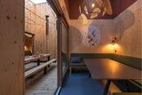 Knus houten huis verscholen in het bos-Brandvries-boshuis,Exterieur vrijstaand,houten woning,keuken,moderne architectuur,natuur-Boshuis Burcht – Uniek vakantiehuis op Vlieland -OBLY
