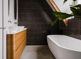 Luxe slaapkamer en badkamer met maatwerk-Witteveen interieur architecten-badkamer en slaapkamer combinatie,complete woninginrichting,gezinswoning inspiratie,houten interieur,inloopkast op maat,Slaapkamer,Woonkamer-Lichte Gezinswoning met Maatwerk Interieur -OBLY