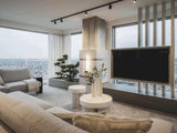 Luxe Appartementinrichting in Antwerpen-Stefan Martens-Appartement,Keuken,Slaapkamer,Woonkamer-Luxe Appartementinrichting in Antwerpen-OBLY