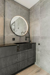 Luxe Interieur met Uitzicht op Zee-OBLY-Keuken,Villa,Woonkamer-OBLY