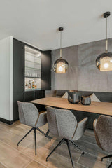 Luxe Interieur met Uitzicht op Zee-OBLY-Keuken,Villa,Woonkamer-OBLY