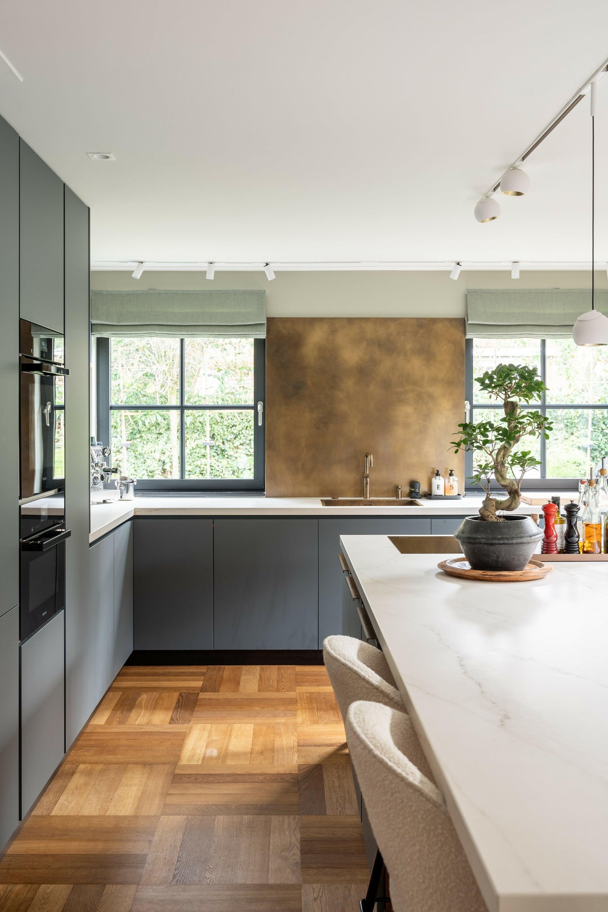 Luxe Leefkeuken met Orangerie-Ambiance-Studio Broersen-Keuken-OBLY
