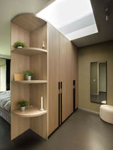 Luxe Maatwerk Slaapkamerkast met Ronde Hoeke-OBLY-Op Maat Gemaakte Slaapkamerkast met Ronde Hoeken | Stijlvol & Function-OBLY