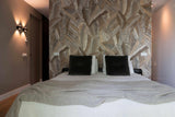 Luxe Penthouse in Vianen-INGE VAN POPPEL INTERIEURARCHITECTUUR-bakstenen roomdivider,designklassiekers interieur,Keuken,lichte villa inrichting,luxe villa bosrand,luxe woonkeuken,nieuwbouwvilla interieur,open woonruimte,warme leefkeuken-Stijlvol Penthouse in Vianen-OBLY