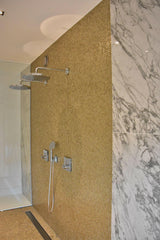 Luxe badkamer met karakter-MH Interieurdesign-badkamer,Gietvloer,Gouden accenten,Interieur,Marmer-Luxe badkamer met goudaccenten en marmer | A Touch of Gold-OBLY