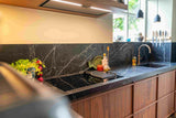 Luxe maatwerkkeuken met Maccagno fronten-OBLY-Luxe Keuken met Maccagno Fronten | Maatwerk & Hoogwaardige Apparatuur-OBLY