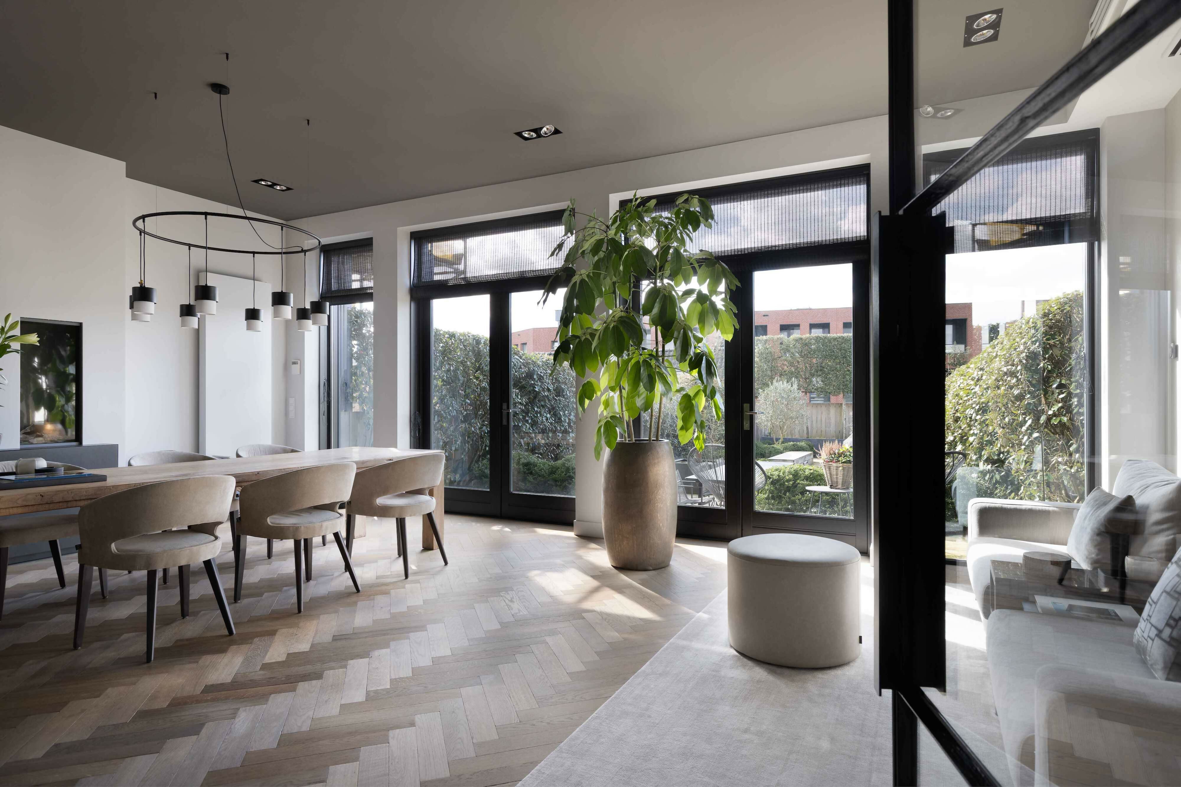 Luxueus penthouse met warm-chic interieur-AG Interieur-Woonkamer-Luxueus Penthouse met Warm-Chic Interieur -OBLY