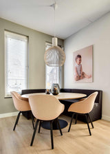 MAATWERK WOONKAMER ROTTERDAMSE NIEUWBOUWWONING MET DIERLIJKE AANTREKKINGSKRACHT-1001 PROJECTS | FELICE STAHLIE-keuken,woonkamer-NIEUWBOUWWONING MET DIERLIJKE AANTREKKINGSKRACHT-OBLY