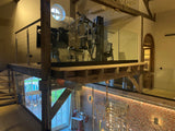 Maatwerk Glas | Beloopbaar Glas, Balustrades & Deuren op Maat-Overveld Glas-Glasdesign,Interieur,keuken met vide,lichte woonkamer,moderne woonkamer,open keuken woonkamer,woonkamer met vide-OBLY