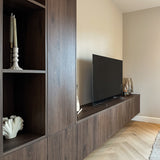 Maatwerk Kastenwand en TV-Meubel | Modern Interieur-BVDK maatwerk-Interieur-OBLY