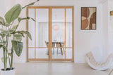 Maatwerk eiken taatsdeuren-INDU DOORS-Woonkamer-Eiken taatsdeuren in modern interieur -OBLY