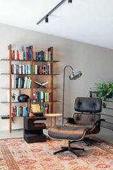 Maatwerk interieur met open keuken en trap-Nuevo Interior Design-loft,open keuken,stalen trap,Woonkamer-OBLY