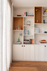 Maatwerk kasten met massief eiken details-fehres-design kast,eiken kast,interieur maatwerk,kastenwand op maat,maatwerk meubel,opbergkast op maat-Maatwerk kasten met eiken details | Fehres-OBLY