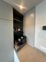 Maatwerk keuken in Wijk bij Duurstede met slimme kastenwand-WITTEVEEN MEUBEL & INTERIEURBOUW-kastenwand op maat,keuken Wijk bij Duurstede,maatwerk keuken,moderne keuken,slimme keukenopberging-Maatwerk keuken Wijk bij Duurstede met slimme kasten-OBLY
