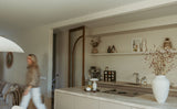 Maatwerk keuken met houten boogdeur-archidoors-Boogdeur,Boogdeur met glas,eiken,Eiken keuken,eikendesign,Houten binnendeur,Houten boogdeur,interieur design,Interieurproject,Keuken,Keuken inspiratie,Keuken op maat,Minimalistisch interieur,Totaalconcept-OBLY