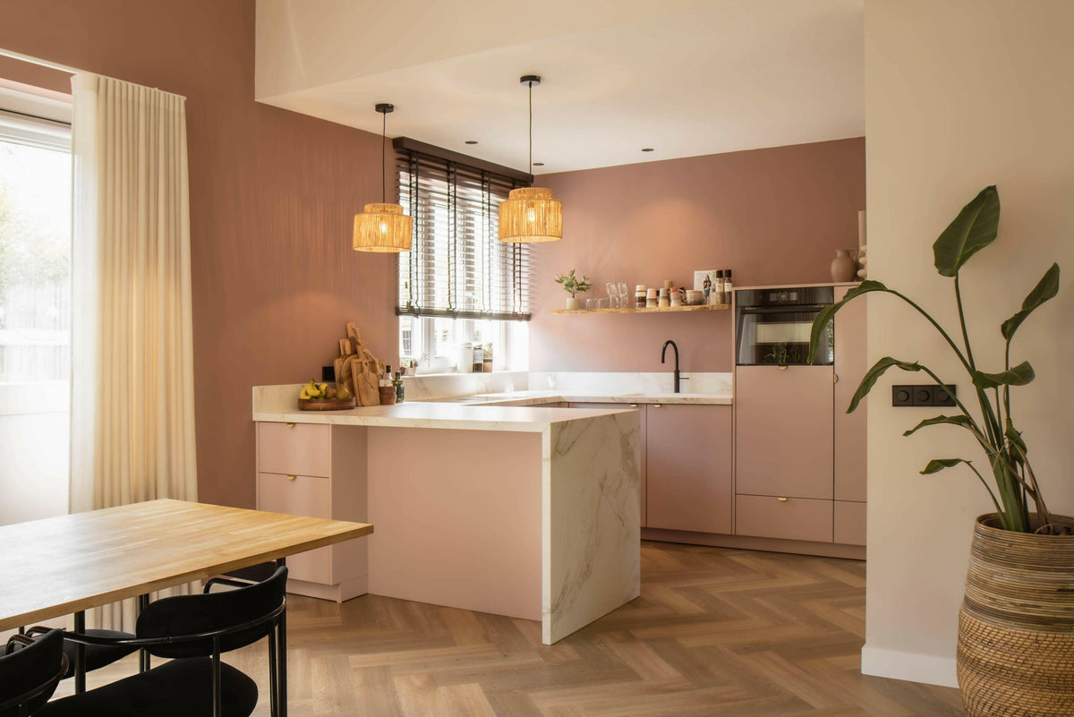 Mereno Milano Roze-MERENO-Bijkeuken,Keuken,Slaapkamer-OBLY