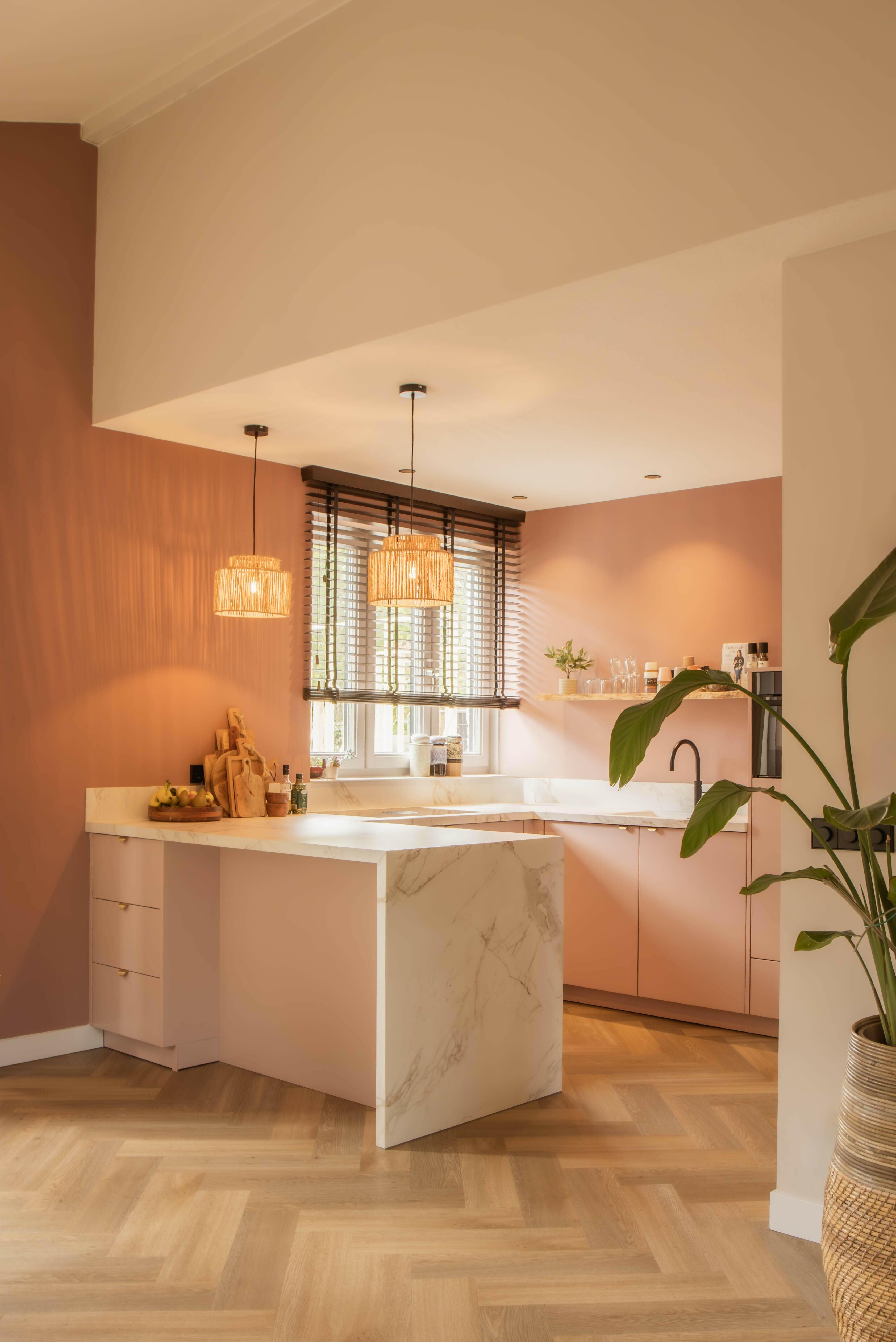 Mereno Milano Roze-MERENO-Bijkeuken,Keuken,Slaapkamer-OBLY