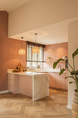 Mereno Milano Roze-MERENO-Bijkeuken,Keuken,Slaapkamer-OBLY