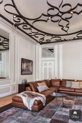 Modern en monumentaal wonen aan de gracht-Studio Ruim-Keuken-Restauratie van een Monumentaal Grachtpand -OBLY